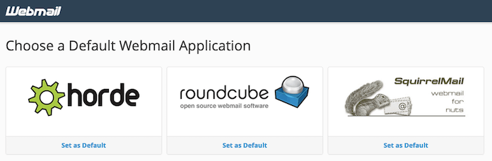 Bluehost Webmail Choose Email App